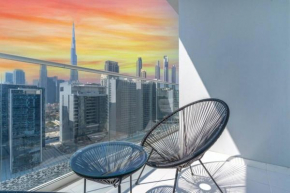 Skyline 20th 1br With Stunning Burj Khalifa View